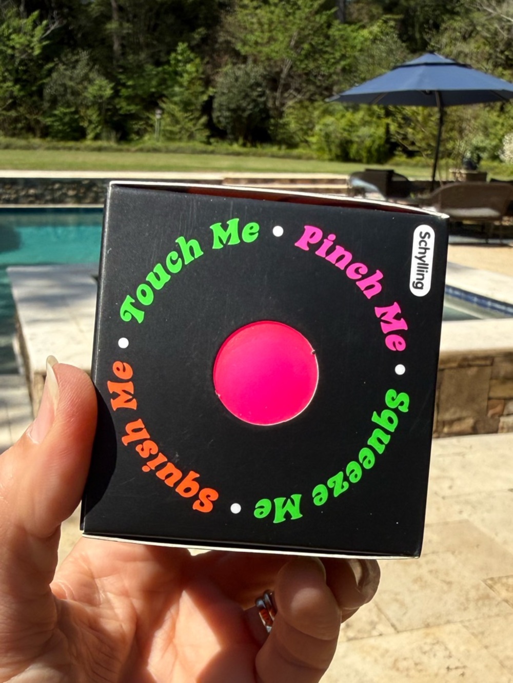 The Groovy Glob NeeDoh Squish Toy - Pink - Picture 5 of 6